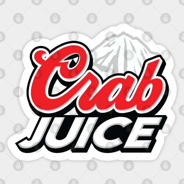 Crab Juice (Light) Sticker by Roufxis